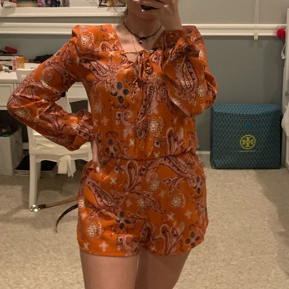 Paisley romper